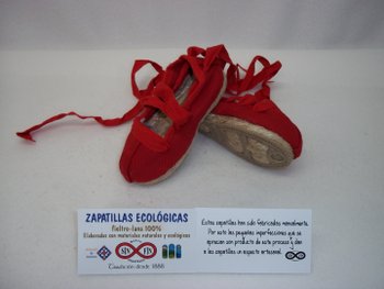 Alpargata nava roja 1
