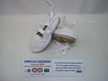 Alpargata nava blanca