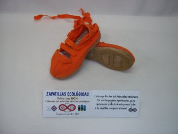 Alpargata nava naranja 2