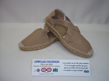 Alpargata cruzada elásticos crudo1