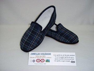 Modelo 18 - Azul Cuadros