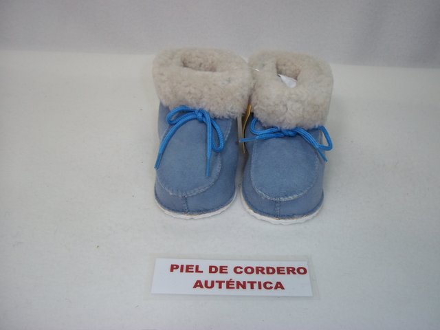 Patuco piel de cordero 