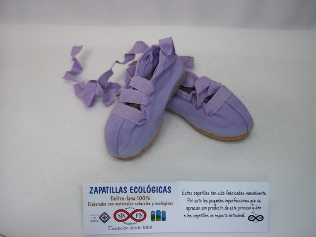 Alpargata de Nava con cintas 