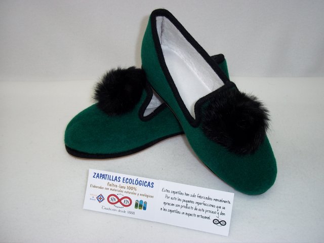Zapatilla Pompon Conejo 